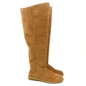 UGG LOMA OVER THE KNEE Chestnut Tall Suede Boots